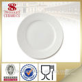 Restaurant china plates, white porcelain plate